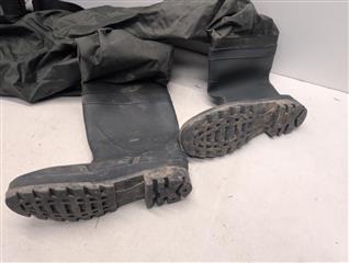 Rustic Ridge Men's PVC Bootfoot Fishing Waders - SIZE 13